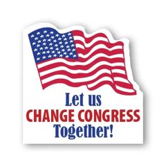 Flag Shape Stock Vinyl Magnet - 20mil