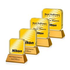 Flamborough Vividprint Award On Base - Amber