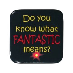 Flashing LED Button-2 Inch  Rounded Square Blinking Full Color