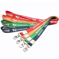 Flat Polyester Lanyard 1 Inch