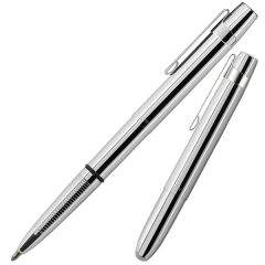 Flat Top Chrome With Clip Fisher Space Pen