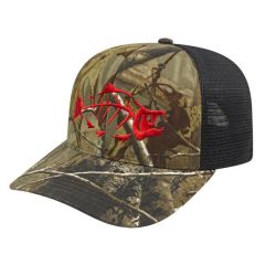 Flexfit 110 Camo Trucker Mesh Back Cap