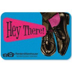Floor Mat With Round Corners - 20 Inch X 30 Inch
