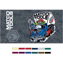 Floor Mat With Square Corners - 28 Inch X 52 Inch