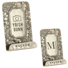 Floral Metal Phone and Tablet Holder