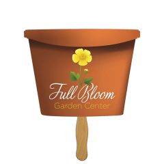 Flower Pot Fast Hand Fan 1 Day