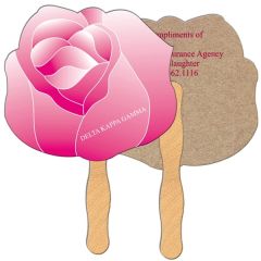 Flower Recycled Hand Fan