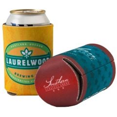 Foamzone Collapsible Can Cooler With Full Color Sublimation