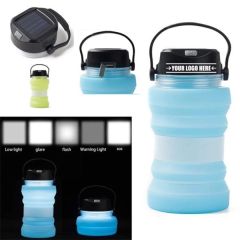 Folable LED Solar Kettle Camping Lamp