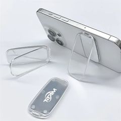 Foldable Acrylic Mini Phone Holder With Mirror
