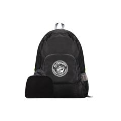 Foldable Diamond-Quilted Backpack
