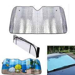 Foldable Reflective Sun Visor