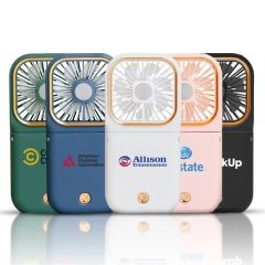 Foldcharge Mini Folding Fan & 3000 mAh Power Bank