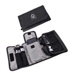 Folding Electronics Organizer