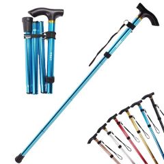 Folding Stick Lightweight Aluminium Walking Cane