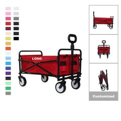 Folding Wagon Utility Outdoor Camping Garden Cart