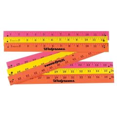 Folding Yardsticks - Fluorescent Finish