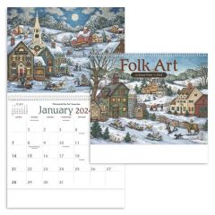 Folk Art 2024 Calendar