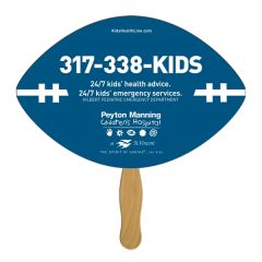 Football Hand Fan Full Color 1 Side