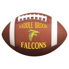 Football Shaped Sports Magnet