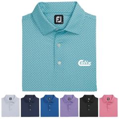 Footjoy Dot Geo Print Lisle Shirt