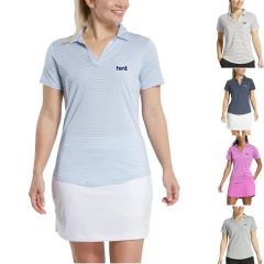 Footjoy Women's Open Collar Stripe Shirt