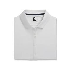 Footjoy Women's Solid Lisle Self Collar Polo