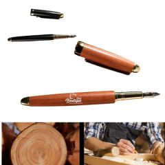 Fountain Wooden Writing Business Signature Pens