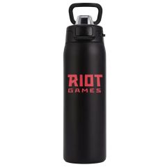 Fountain-Xviii - 22 Oz Dual Lid Water Bottle Double Walled