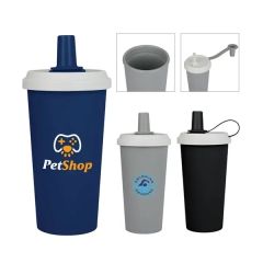 Frankie 16 Oz Double Wall Recycled Polypropylene Straw Tumbler