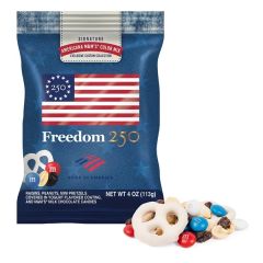 Freedom250 - 4 Oz M&m Snack Mix In Full Color Digibag