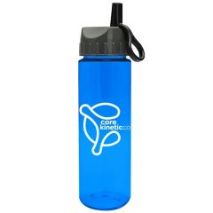 Freedom Bottle-28 Oz Tritan With Ring Straw Lid