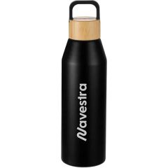 FSC 100 Bamboo Lid Aspen 24 Oz Recycled Bottle