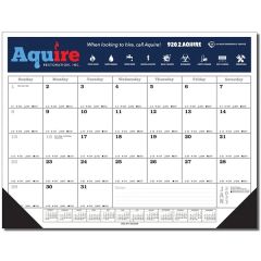 Full Color 12 Month Desk Pad Calendar