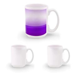 Full Color 15 Oz Ceramic Mug Digital Full Color Wrap