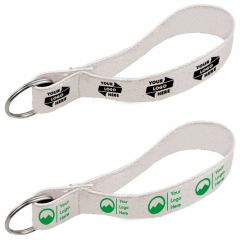 Full Color 1 Inch Elastic Wristband W/ Ring