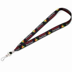 Full Color 3/4 Inch Lanyard W/ Hook