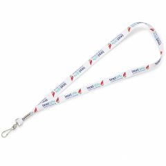 Full Color 3/4 Inch Premium Lanyard W/ Hook