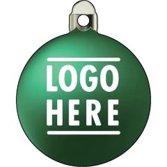 Full Color Acrylic Ornaments - Bulb 1 - Green