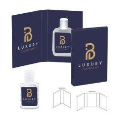Full-Color Antibacterial Gel In Custom Booklet