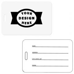 Full Color Bag Tag: 3 Inch  X 4-1/2 Inch