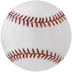 Full Color Baseball Soft Surface Mouse Pad 1/8 Inch