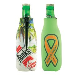 Full Color Bottle Koolie With Zipper