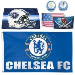 Full Color Custom Flag - 3 Ft X 2 Ft