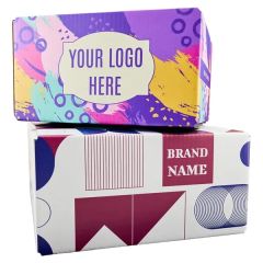 Full-Color Custom Printed 12 Inch X 12 Inch X 5.5 Inch Shipping Box