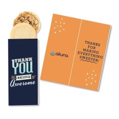 Full-Color Custom Sweeter Cards With Homestyle Cookie Duo