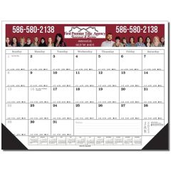 Full Color Desk Pad Calendar - 17 X 22