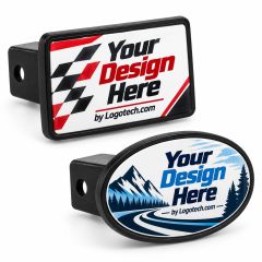 Full Color Laminate Trailer Hitch Cover