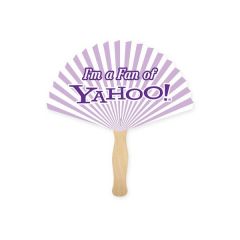 Full Color Rd Triangle Shape Sandwich Fan