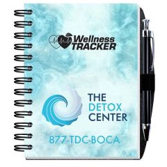 Full Color Wellness Journal With Pen